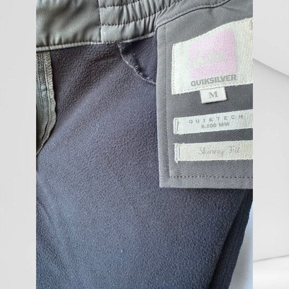 QUICKSILVER Waterproofing Snow Pants No pocket! fleece inside - Picture 7 of 11